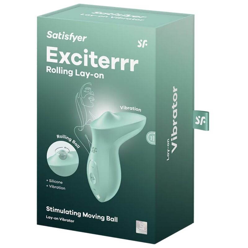 Vibrador de Contacto Clitoriano Exciterrr con Sabor a Menta