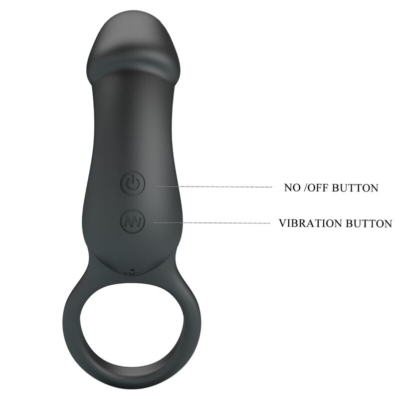 Trae Vibrating Ring With Stimulator