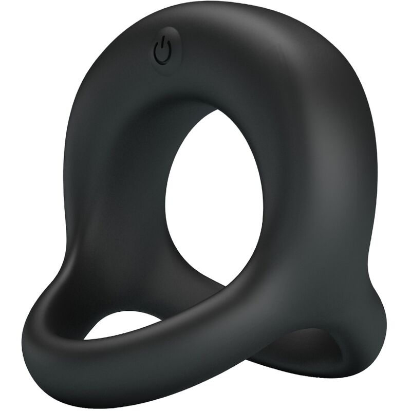 Elliott Black Vibrating Cock Ring