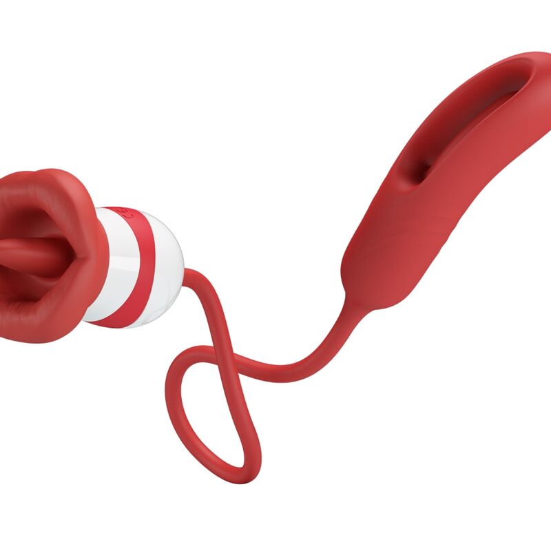 Masturbador Bucal Rojo Alyss