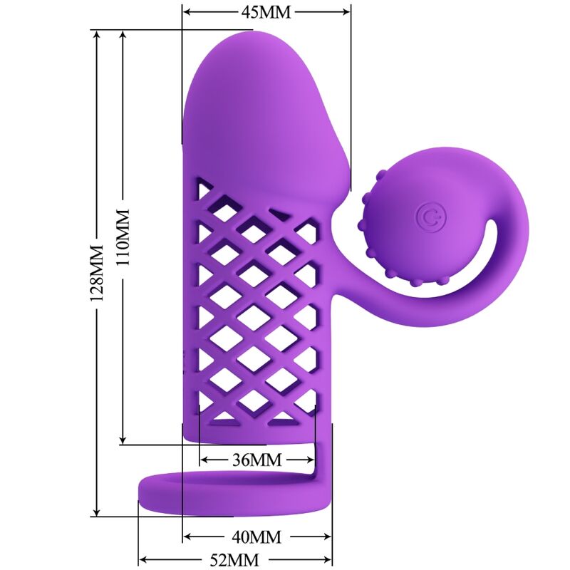 Harden Purple Extended Penis Sleeve