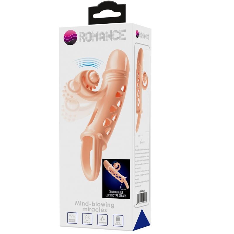 Flesh Extended Sleeve Penis Enhancer