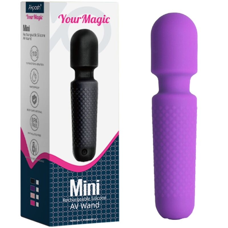 Magic Wand Rechargeable Vibrator - Purple