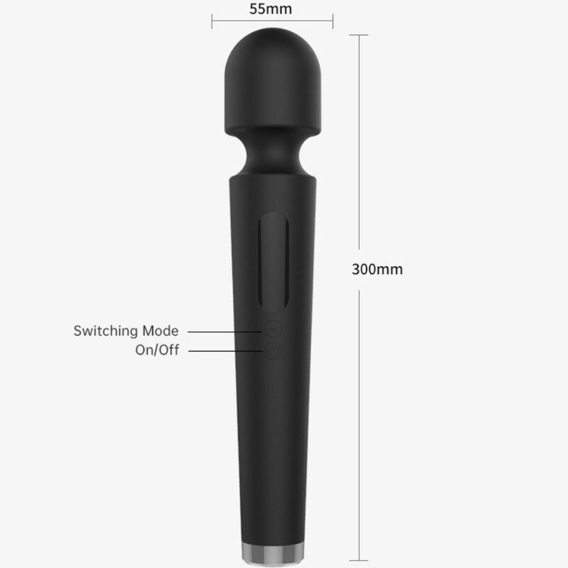 X Power Large Vibrating Massager - 7 Modes