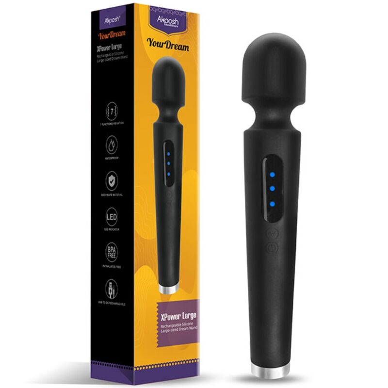 X Power Large Vibrating Massager - 7 Modes