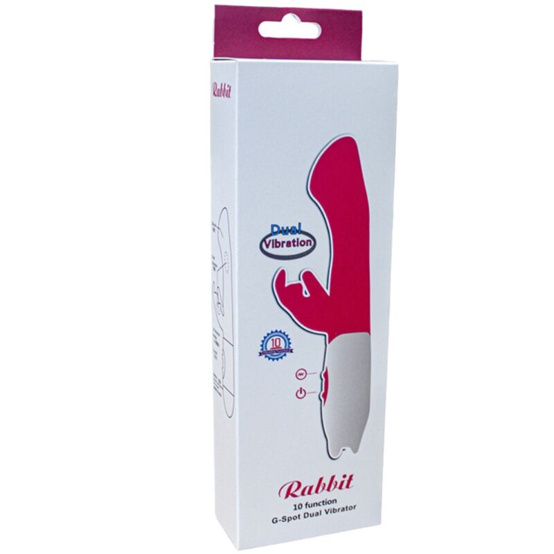 10-Speed G-Spot Rabbit Vibrator - Pink
