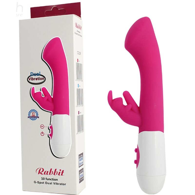 10-Speed G-Spot Rabbit Vibrator - Pink