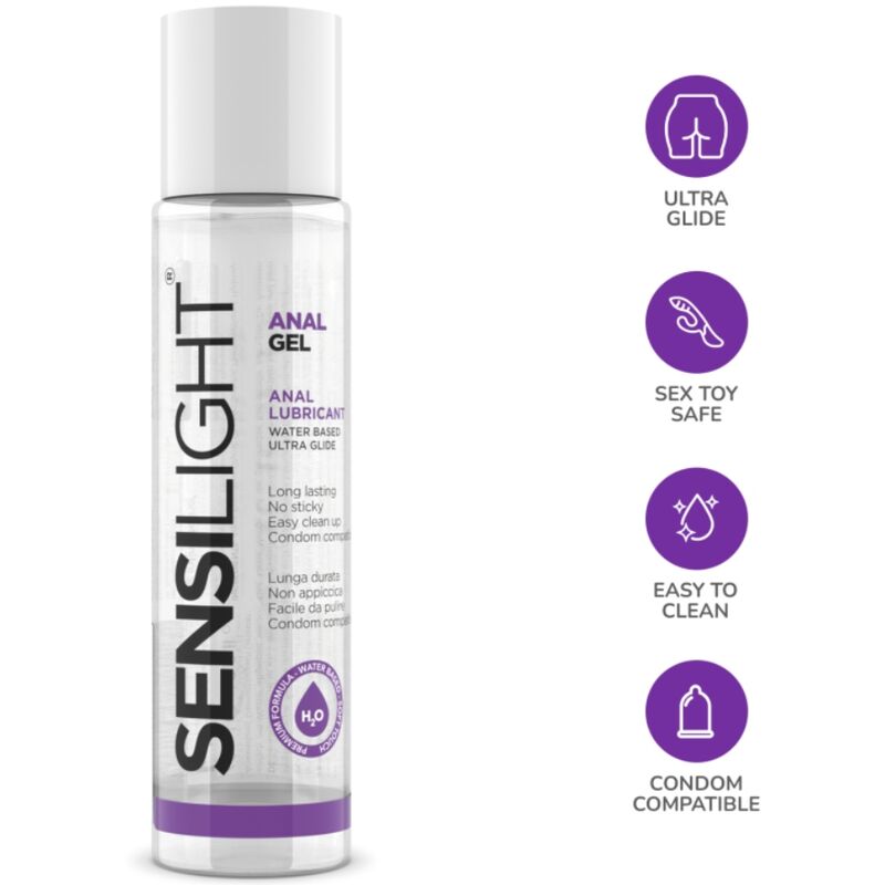 Sensilight Anal Lubricating Gel 60ml