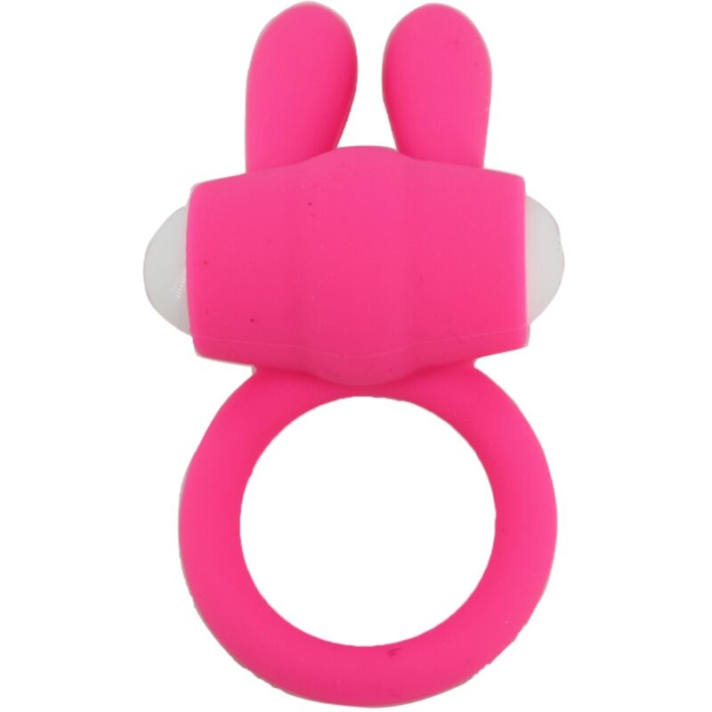 Mr Bunny Silicone Vibrator Ring - Pink