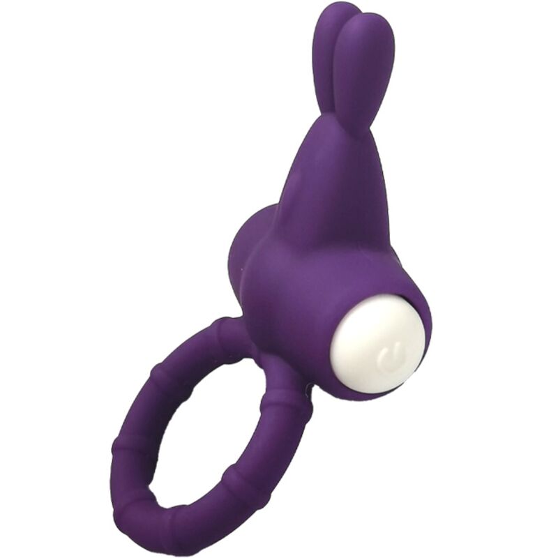 Ms Bunny Silicone Vibrator Ring Purple
