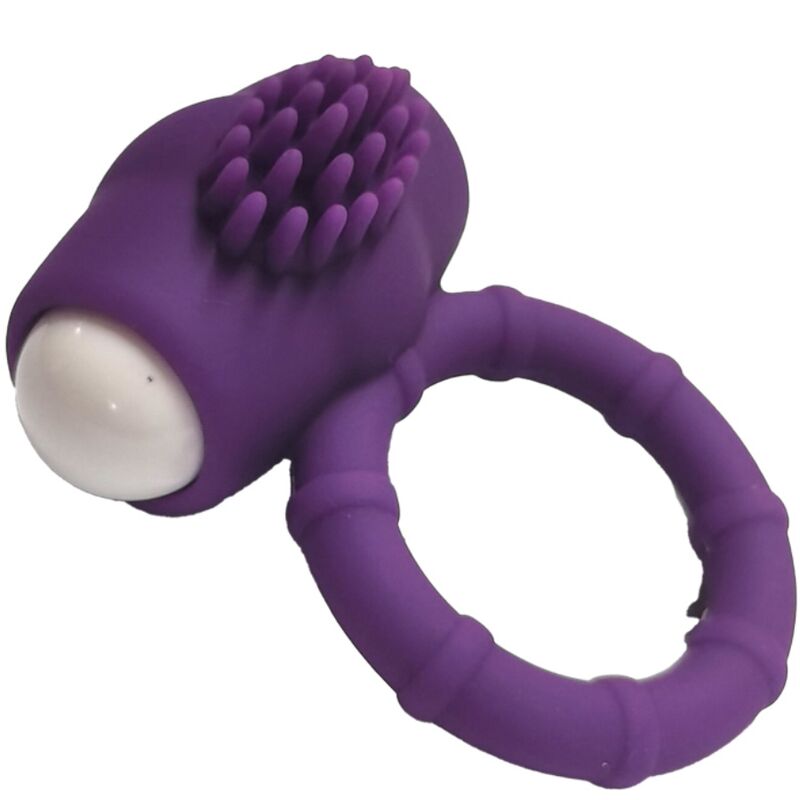 Power O Purple Silicone Vibrator Ring