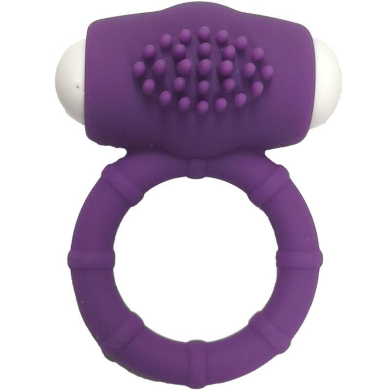 Power O Purple Silicone Vibrator Ring