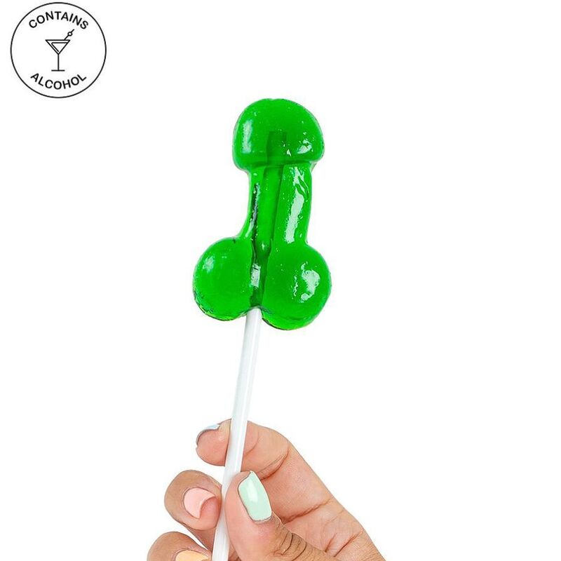 Mojito Alcohol-Infused Cock Lollipop