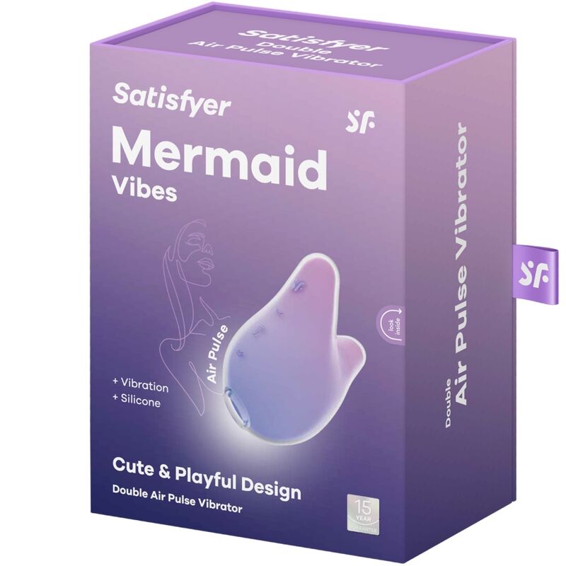 Mermaid Vibes Dual Stimulator Vibrator