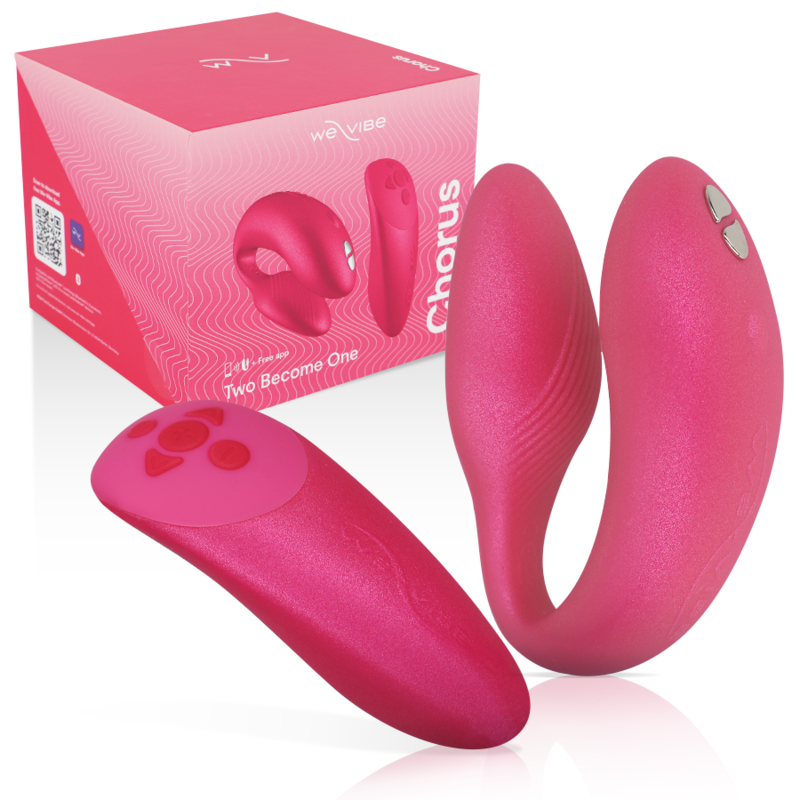 Chorus Couples Vibrator with Squeeze Control