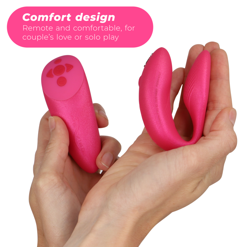 Chorus Couples Vibrator with Squeeze Control