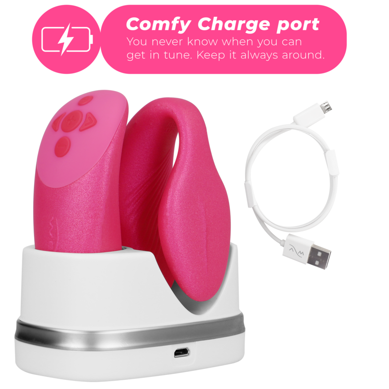 Chorus Couples Vibrator with Squeeze Control
