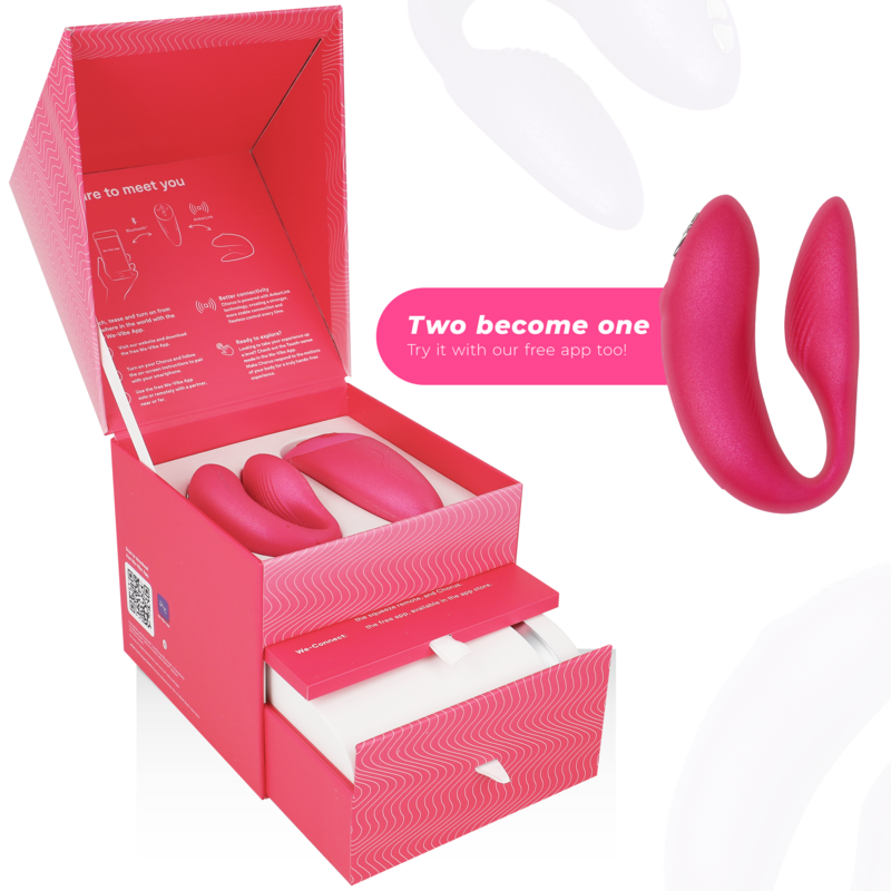 Chorus Couples Vibrator with Squeeze Control