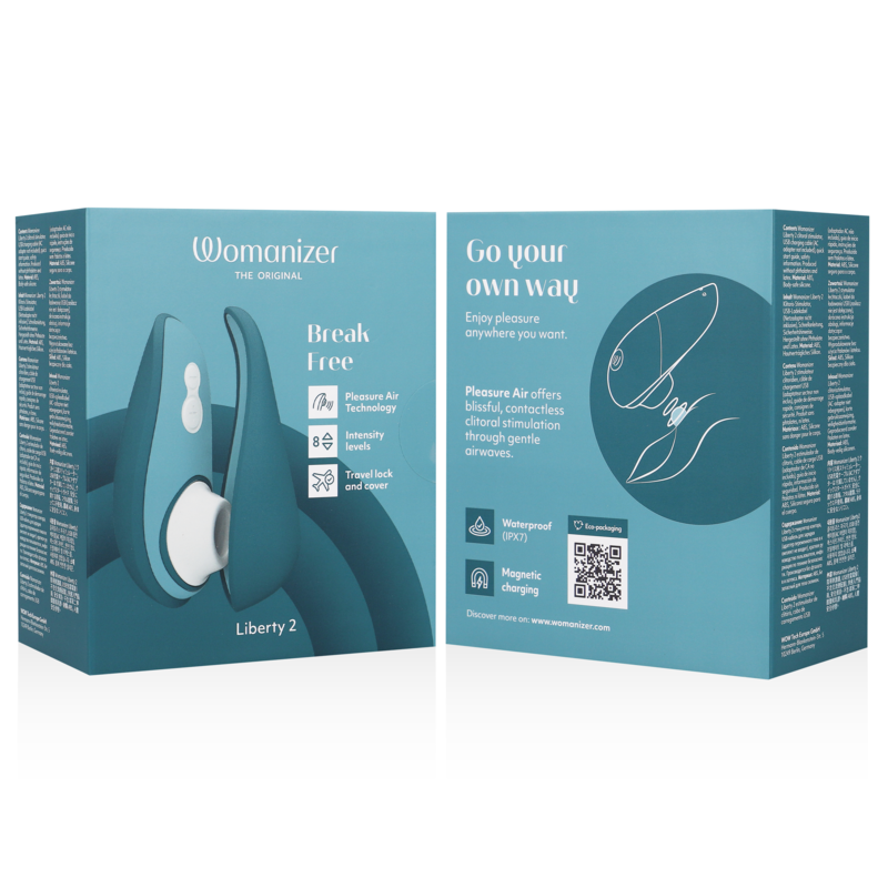 Liberty 2 Blue Clitoris Stimulator