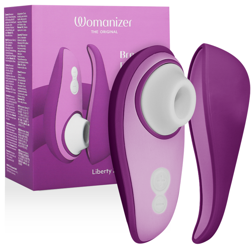 Liberty 2 Violet Clitoris Stimulator & Sucker