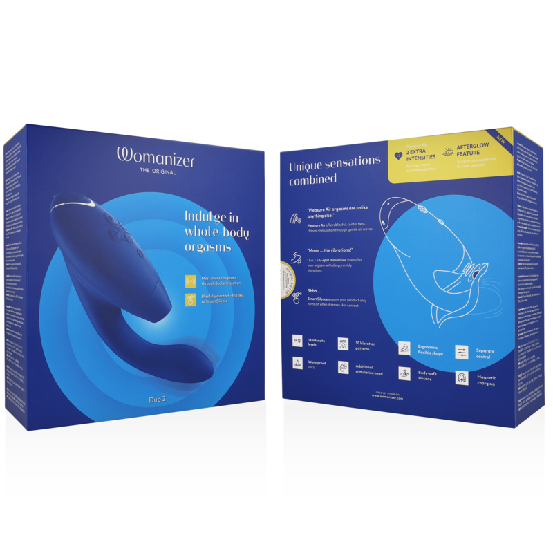 Duo 2 Pleasure Stimulator - Blue