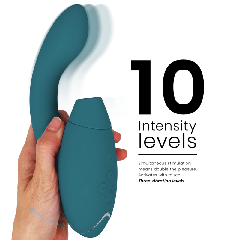 Duo 2 Intimate Dual Stimulator - Blue