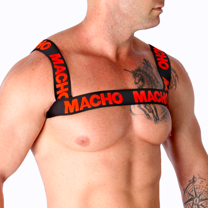 Seductive Double Red Harness Lingerie