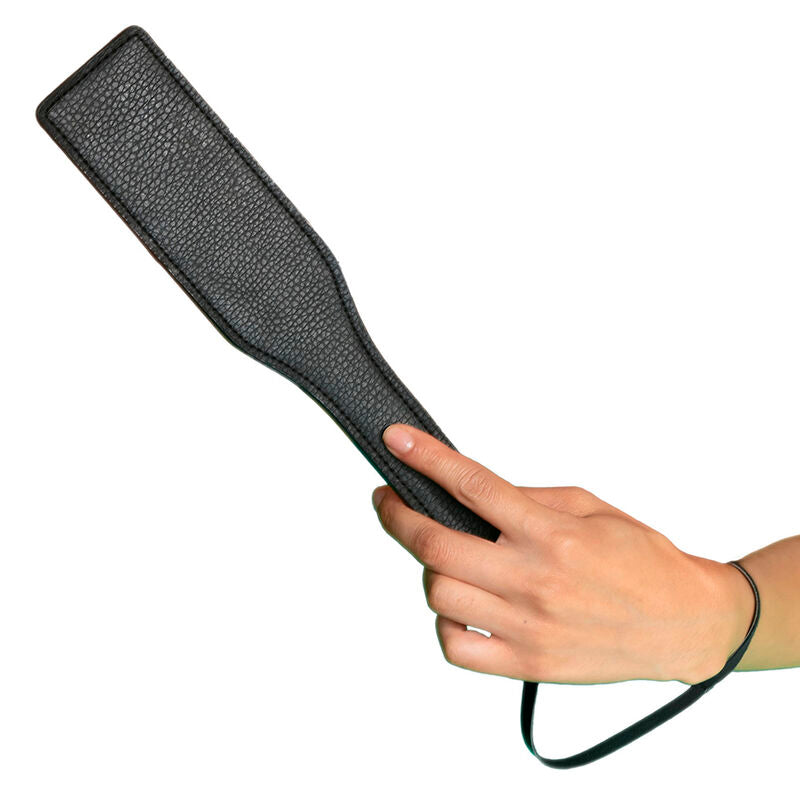 Paleta de Cuero Negro Nocturno