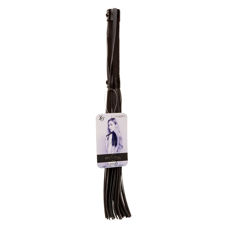 Black Leather Nocturnal Flogger
