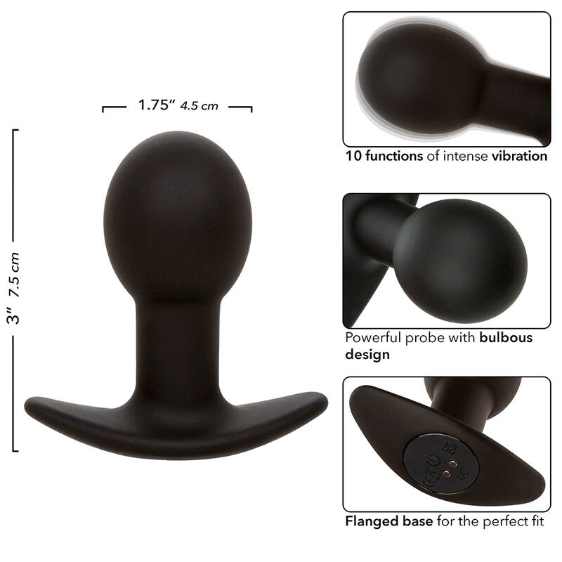 Rock Bottom Vibrating Silicone Anal Plug