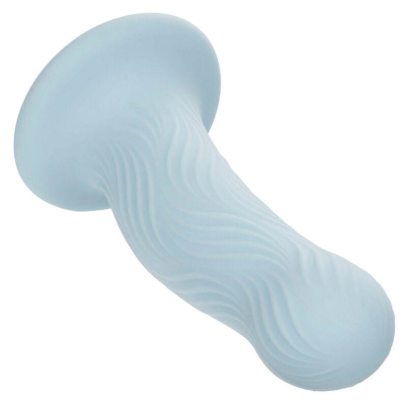 Wave Rider Blue Foam Anal Plug