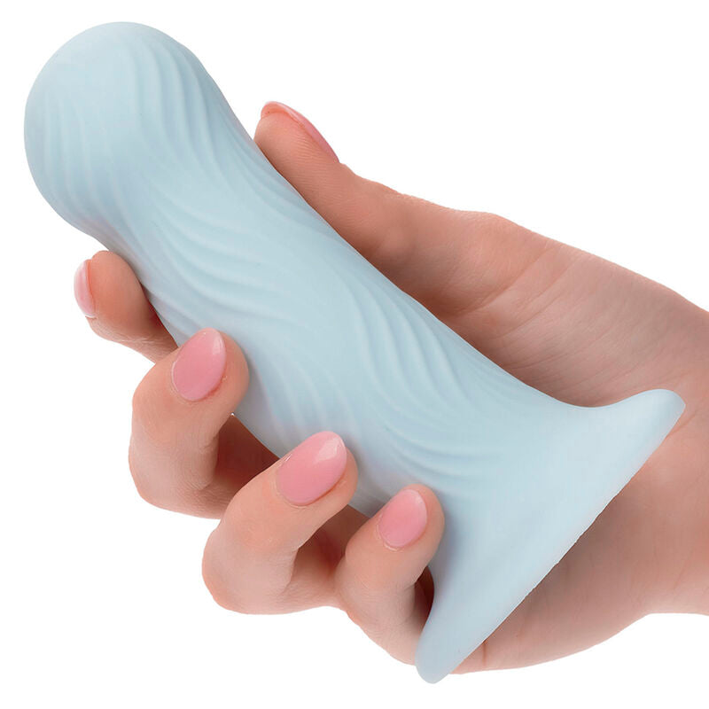 Wave Rider Blue Foam Anal Plug