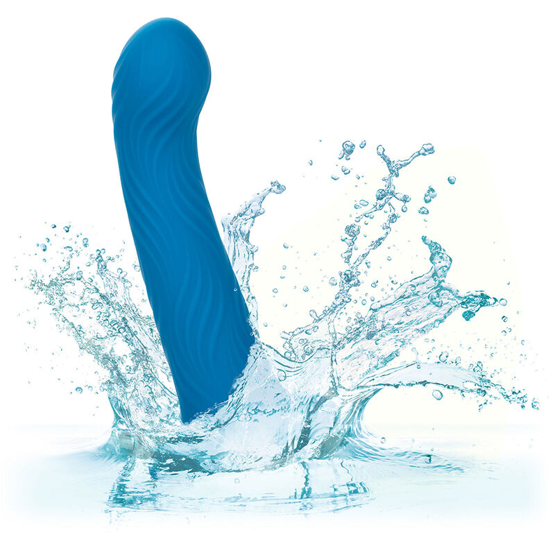 Wave Rider Ripple Blue Anal Plug