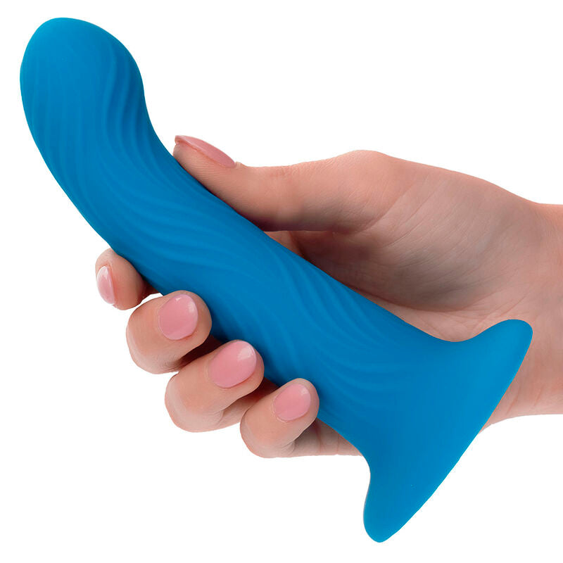 Wave Rider Ripple Blue Anal Plug