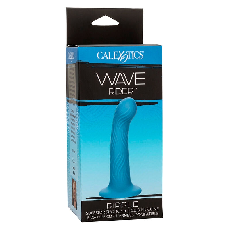 Wave Rider Ripple Blue Anal Plug
