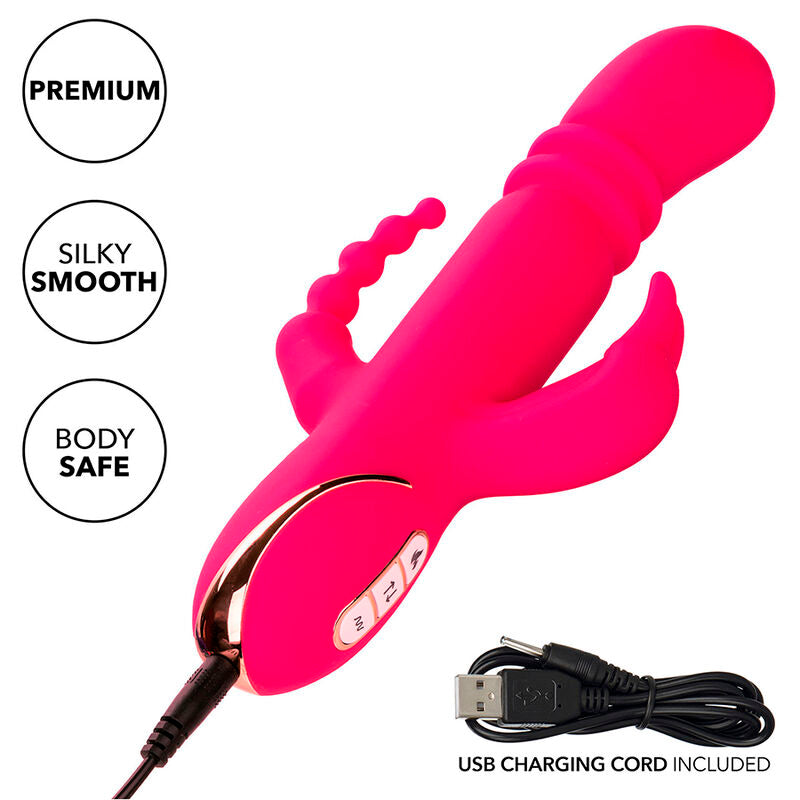 Jack Fantasy Triple Heated Rabbit Vibrator