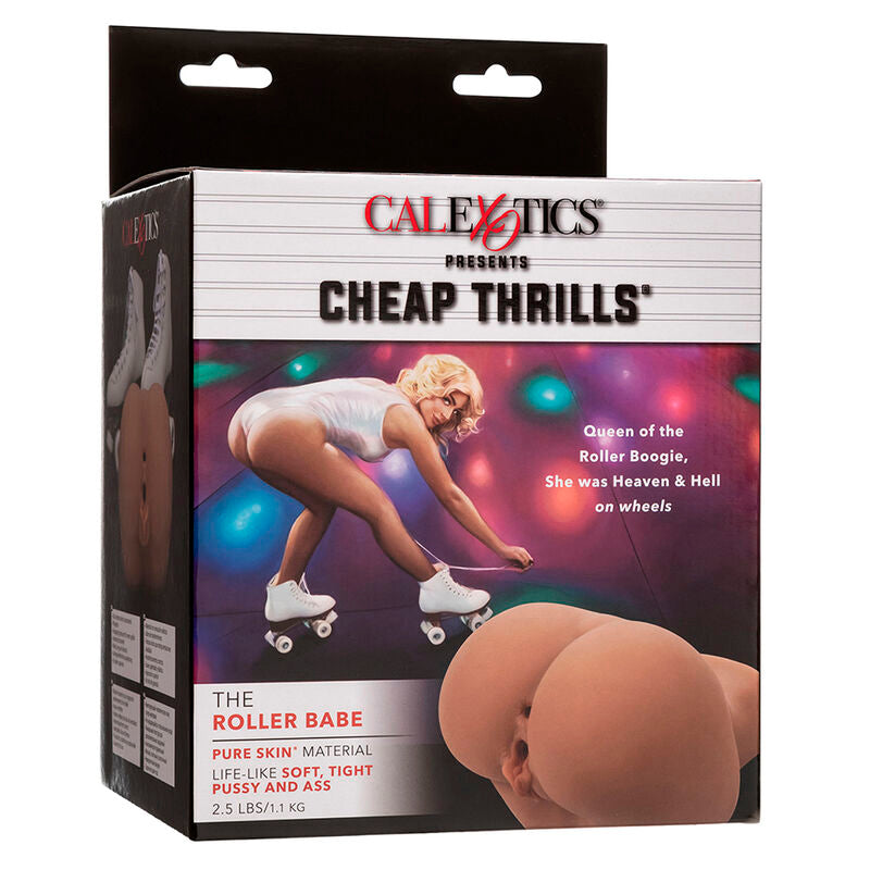 Masturbador Realista Doble Roller Babe