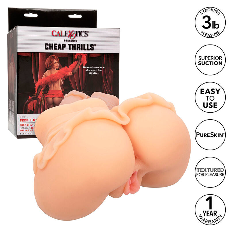 Peep Show Girl Double Realistic Masturbator