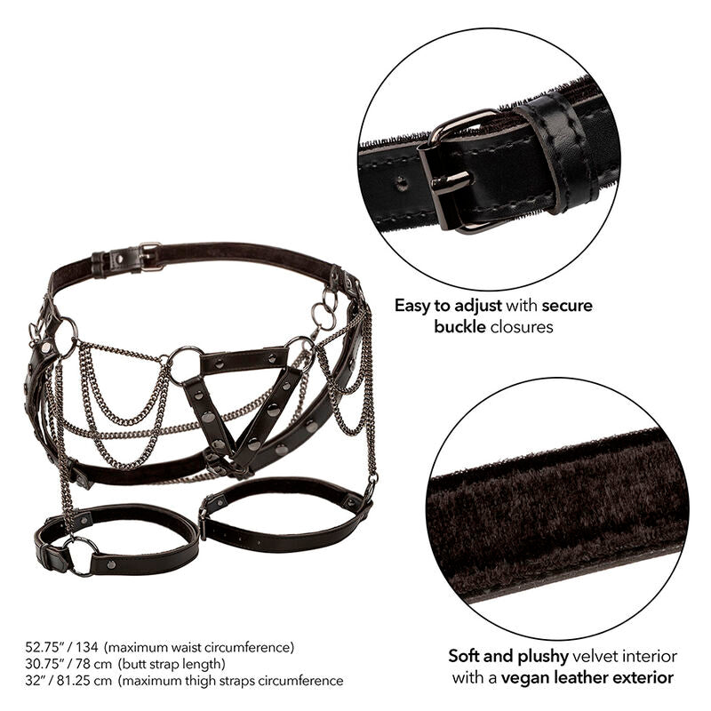 Euphoria Arnés para Muslo con Múltiples Cadenas Talla Grande