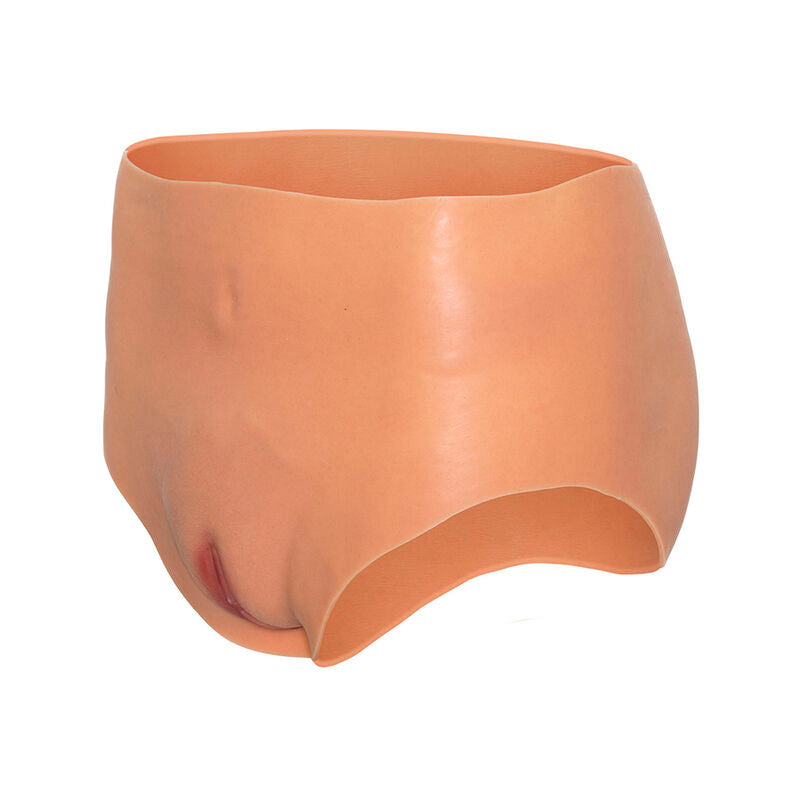 Alter Ego Open Vagina Brief - Flesh