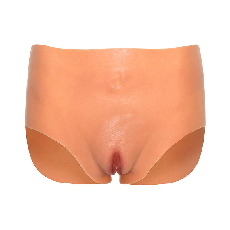 Alter Ego Open Vagina Brief - Flesh