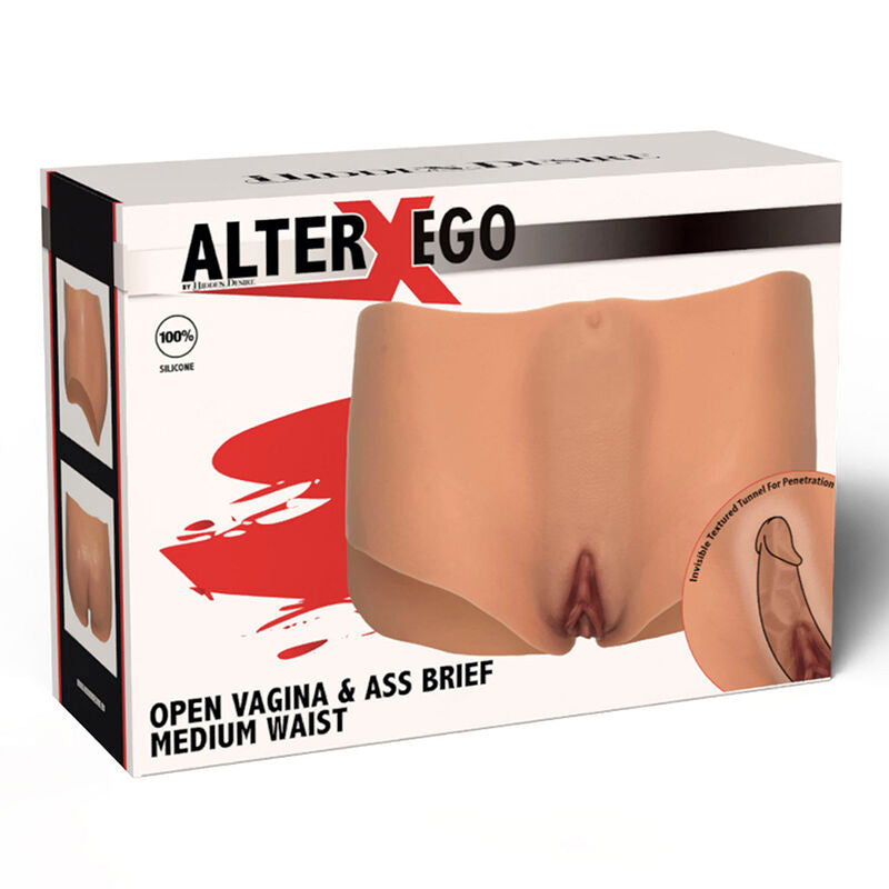 Alter Ego Medium Open Brief Flesh