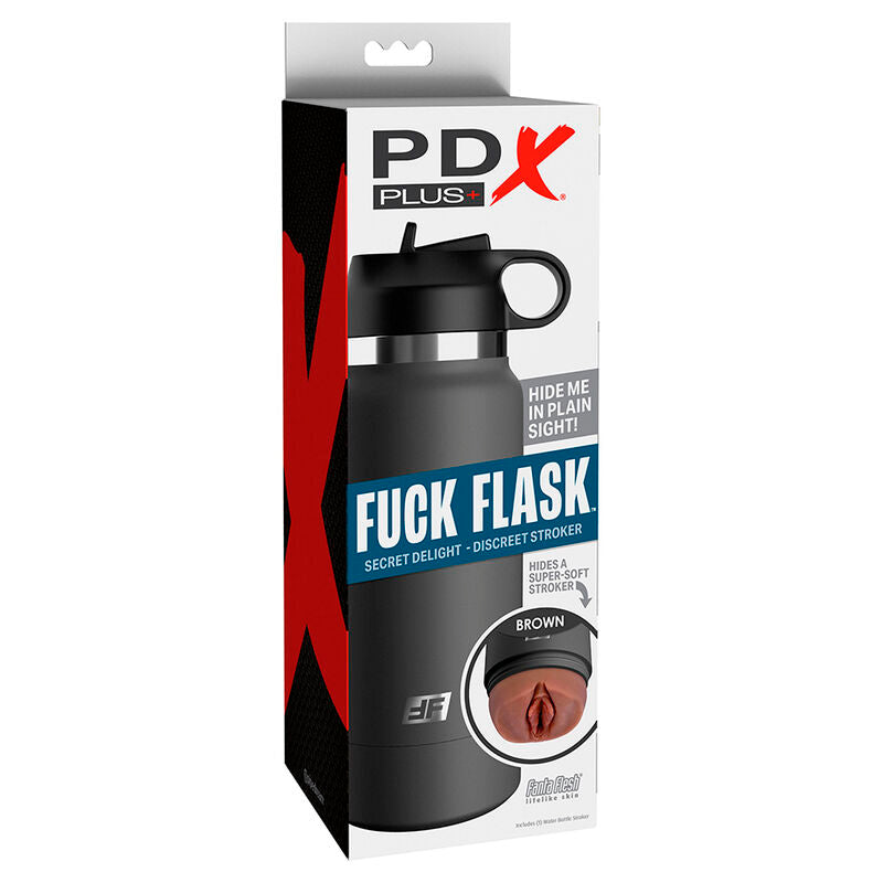 Discreet Brown Stroker Vagina Flask Model 2