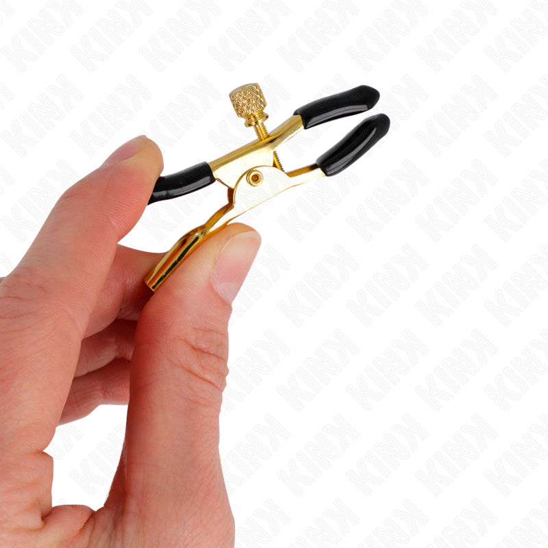 Elegant Gold 6cm Nipple Clamps