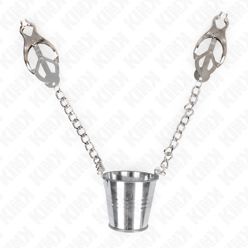 Silver Bucket Nipple Clamps