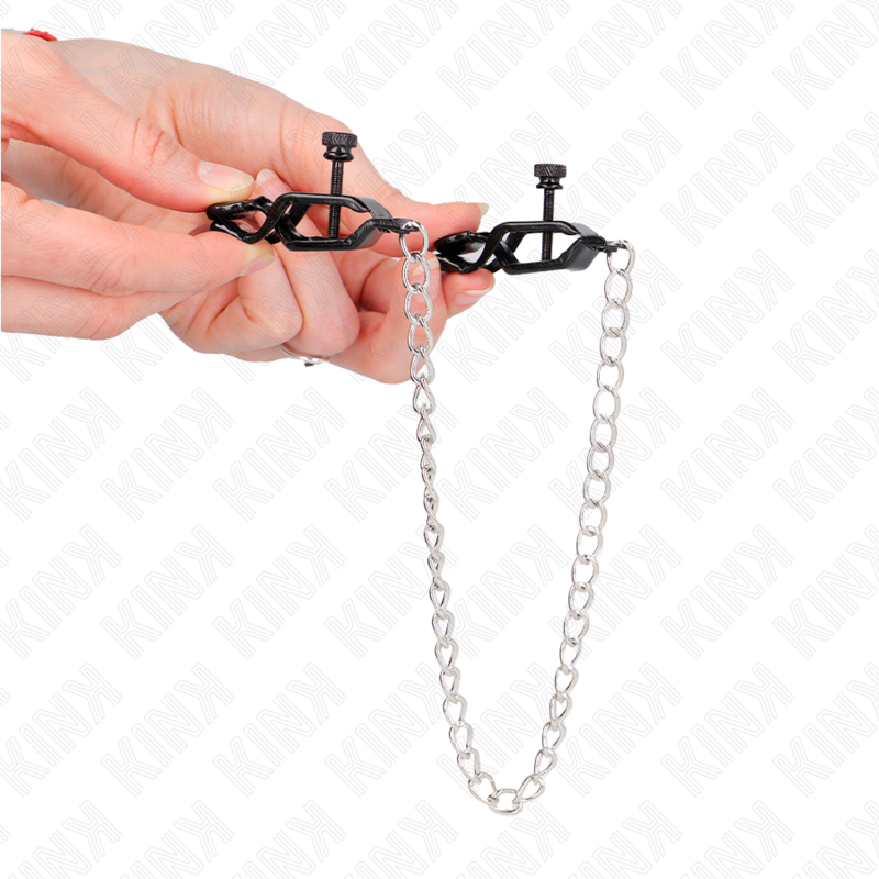 Silver Chain Nipple Clamps - 30cm Length