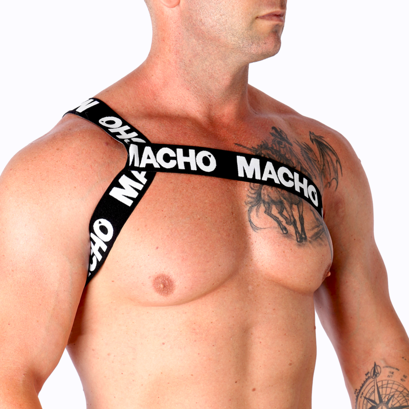 Romantic White S/M Body Harness Lingerie