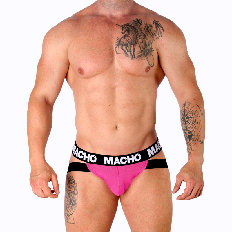 Mx28Fr Neon Pink Jockstrap - Small