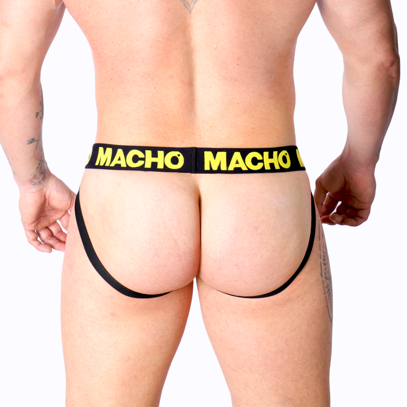 Mx25A Yellow Lycra Jockstrap XL