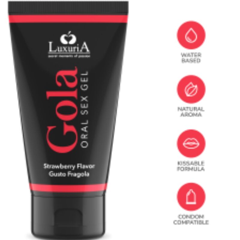 Strawberry Flavored Oral Sex Gel 50ml